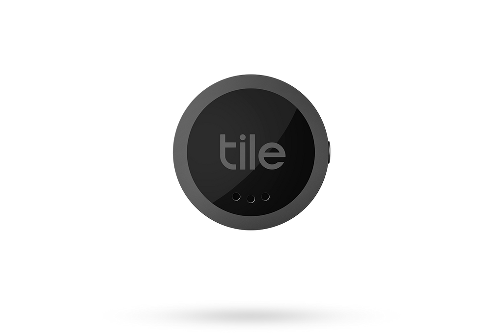 A front-facing image of the Black Tile Sticker